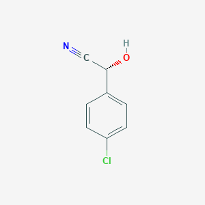 molecular formula C8H6ClNO B186267 (R)-(+)-4-Chloromandelonitrile CAS No. 97070-79-6