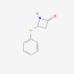 2-Azetidinone, 4-(phenylseleno)-
