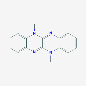 molecular formula C16H14N4 B186305 5,11-Dimethyl-5,11-dihydroquinoxalino[2,3-b]quinoxaline CAS No. 15805-70-6
