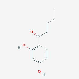 molecular formula C11H14O3 B186323 1-(2,4-Dihydroxyphenyl)pentan-1-one CAS No. 15116-13-9