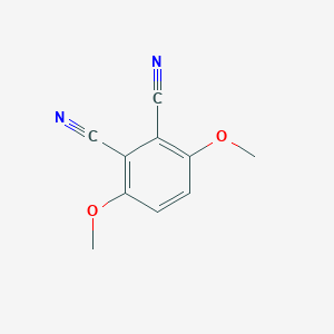 molecular formula C10H8N2O2 B186326 3,6-Dimethoxyphthalonitrile CAS No. 40904-87-8