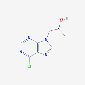molecular formula C8H9ClN4O B186344 (R)-1-(6-Chloro-9H-purin-9-yl)propan-2-ol CAS No. 180587-74-0