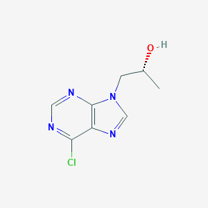 molecular formula C8H9ClN4O B186344 (2R)-1-(6-chloropurin-9-yl)propan-2-ol CAS No. 180587-74-0