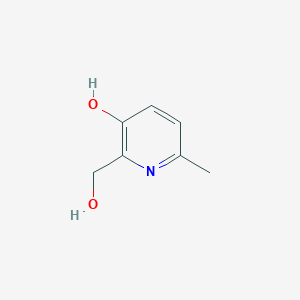 molecular formula C7H9NO2 B186355 2-(Hydroxymethyl)-6-methylpyridin-3-ol CAS No. 42097-42-7
