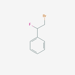 molecular formula C8H8BrF B186356 (2-Bromo-1-fluoroethyl)benzene CAS No. 1786-36-3