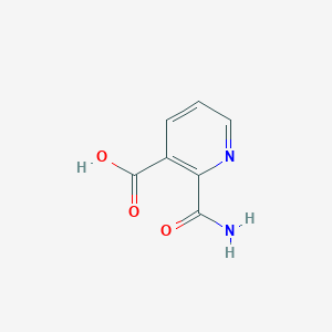 molecular formula C7H6N2O3 B186363 2-Carbamoylpyridine-3-carboxylic acid CAS No. 5860-70-8