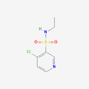 molecular formula C7H9ClN2O2S B186365 4-Chloro-N-ethyl-3-pyridinesulfonamide CAS No. 59582-90-0