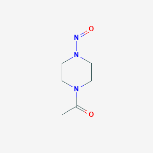 molecular formula C6H11N3O2 B186377 1-Acetyl-4-nitrosopiperazine CAS No. 73742-56-0