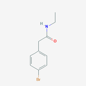B186406 2-(4-bromophenyl)-N-ethylacetamide CAS No. 223555-90-6