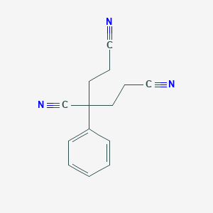 molecular formula C14H13N3 B186447 3-Phenyl-1,3,5-pentanetricarbonitrile CAS No. 16320-20-0