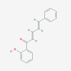 molecular formula C17H14O2 B186457 1-(2-Hydroxyphenyl)-5-phenyl-2,4-pentadien-1-one CAS No. 41420-57-9