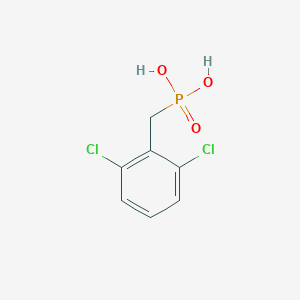 molecular formula C7H7Cl2O3P B186471 2,6-二氯苯甲基膦酸 CAS No. 80395-10-4