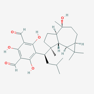 molecular formula C28H40O6 B186482 Macrocarpal A CAS No. 132951-90-7