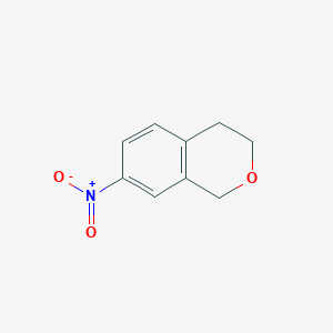molecular formula C9H9NO3 B186491 7-Nitroisochroman CAS No. 444588-03-8