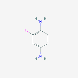 molecular formula C6H7IN2 B186498 2-Iodo-1,4-benzenediamine CAS No. 69951-01-5