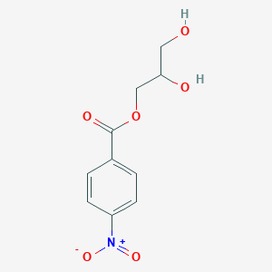 molecular formula C10H11NO6 B186503 2,3-Dihydroxypropyl 4-nitrobenzoate CAS No. 27913-70-8