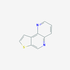 molecular formula C10H6N2S B186509 Thieno[2,3-c][1,5]naphthyridine CAS No. 62506-44-9