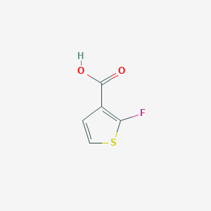 molecular formula C5H3FO2S B186518 2-Fluorothiophene-3-carboxylic acid CAS No. 71154-31-9