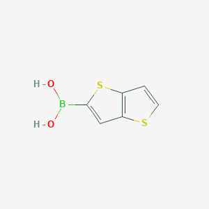molecular formula C6H5BO2S2 B186520 Thieno[3,2-b]thiophene-2-boronic Acid CAS No. 160032-40-6