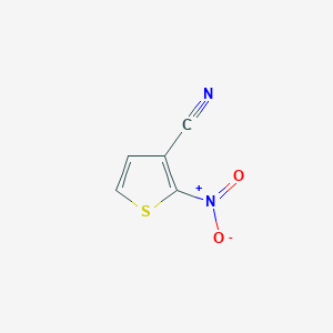 molecular formula C5H2N2O2S B186521 2-Nitrothiophene-3-carbonitrile CAS No. 85598-50-1