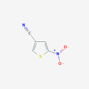 B186522 4-Nitrothiophene-2-carbonitrile CAS No. 42137-24-6