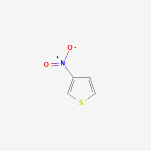 molecular formula C4H3NO2S B186523 3-Nitrothiophene CAS No. 822-84-4