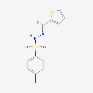 molecular formula C12H12N2O2S2 B186526 4-methyl-N-[(E)-thiophen-2-ylmethylideneamino]benzenesulfonamide CAS No. 36331-49-4