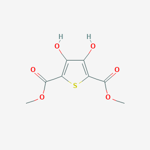 molecular formula C8H8O6S B186528 Dimethyl 3,4-dihydroxythiophene-2,5-dicarboxylate CAS No. 58416-04-9
