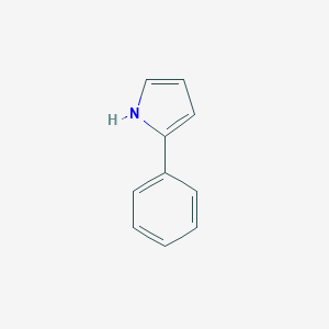 molecular formula C10H9N B186535 2-Phenyl-1H-pyrrole CAS No. 3042-22-6