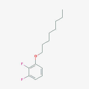 molecular formula C14H20F2O B186540 1,2-Difluoro-3-(octyloxy)benzene CAS No. 121219-21-4