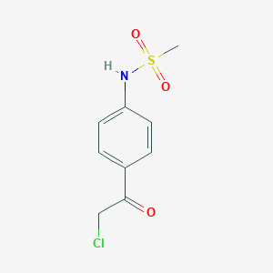 N-[4-(2-chloroacetyl)phenyl]methanesulfonamide