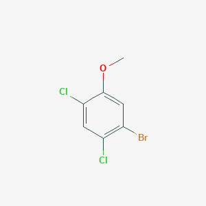 molecular formula C7H5BrCl2O B186544 1-Bromo-2,4-dichloro-5-methoxybenzene CAS No. 174913-22-5