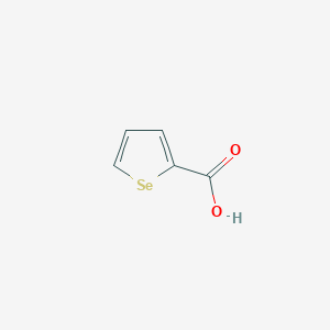 molecular formula C5H4O2Se B186546 2-Selenophenecarboxylic acid CAS No. 22968-45-2