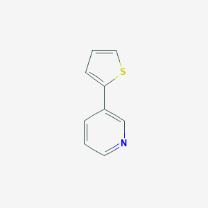 molecular formula C9H7NS B186547 3-(2-Thienyl)pyridine CAS No. 21298-53-3