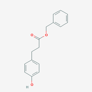 molecular formula C16H16O3 B018655 Benzyl 3-(4-hydroxyphenyl)propanoate CAS No. 31770-76-0