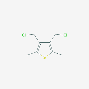 molecular formula C8H10Cl2S B186555 3,4-Bis(chloromethyl)-2,5-dimethylthiophene CAS No. 5368-70-7