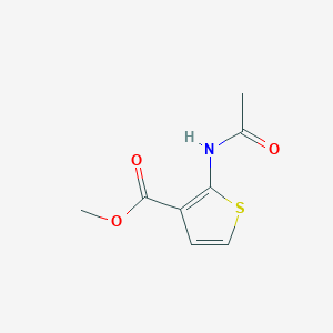 molecular formula C8H9NO3S B186556 Methyl 2-acetamidothiophene-3-carboxylate CAS No. 22288-81-9