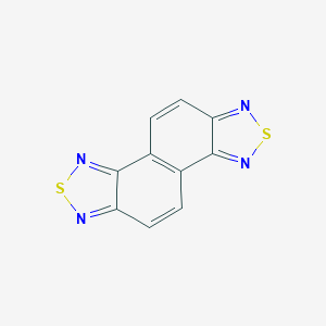molecular formula C10H4N4S2 B186566 Naphtho[1,2-c:5,6-c']bis[1,2,5]thiadiazole CAS No. 133546-47-1