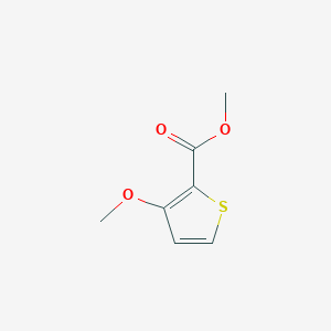 molecular formula C7H8O3S B186568 Methyl 3-methoxythiophene-2-carboxylate CAS No. 62353-75-7
