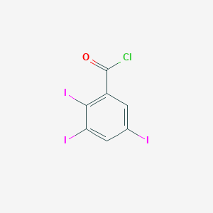 molecular formula C7H2ClI3O B186576 2,3,5-Triiodobenzoyl chloride CAS No. 42860-33-3