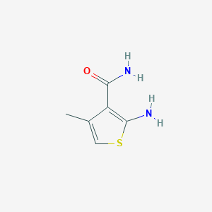 B186579 2-Amino-4-methylthiophene-3-carboxamide CAS No. 4651-97-2