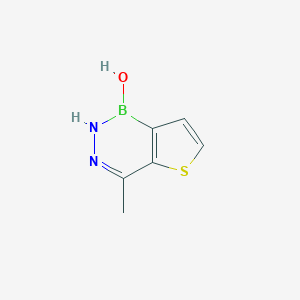molecular formula C6H7BN2OS B186583 1-hydroxy-4-methyl-2H-thieno[3,2-d]diazaborinine CAS No. 58157-75-8