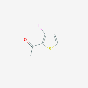 molecular formula C6H5IOS B186587 1-(3-Iodothiophen-2-yl)ethanone CAS No. 89380-60-9
