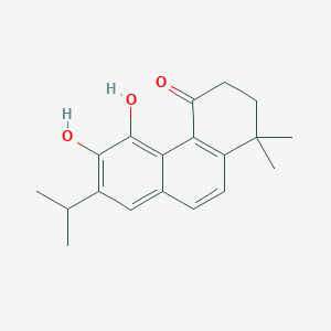 molecular formula C19H22O3 B018659 Arucadiol CAS No. 105037-85-2