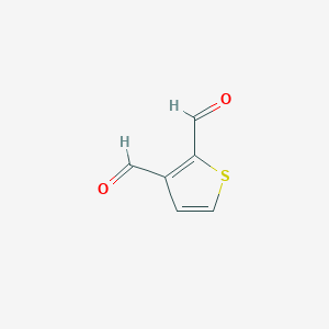 molecular formula C6H4O2S B186593 2,3-Thiophenedicarboxaldehyde CAS No. 932-41-2