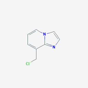 molecular formula C8H7ClN2 B186594 8-(氯甲基)咪唑并[1,2-a]吡啶 CAS No. 167883-99-0