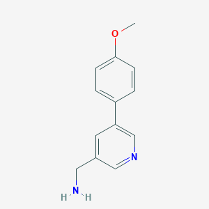 (5-(4-Methoxyphenyl)pyridin-3-yl)methanamine