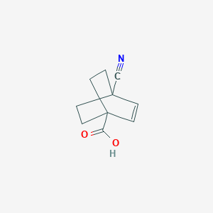 molecular formula C10H11NO2 B186630 4-Cyanobicyclo[2.2.2]oct-2-ene-1-carboxylic acid CAS No. 14320-56-0