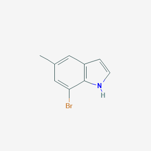 molecular formula C9H8BrN B186637 7-Bromo-5-methylindole CAS No. 15936-79-5
