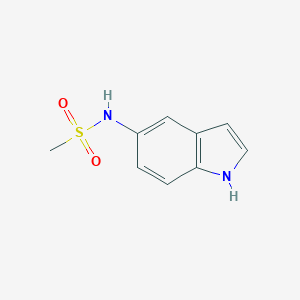 molecular formula C9H10N2O2S B186642 5-methanesulfonylamino-1H-indole CAS No. 16148-48-4